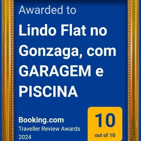 Lindo Flat No Edificio Cosmopolitan, Com Garagem E Piscina Apartment Santos  Exterior photo