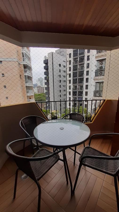 Lindo Flat No Edificio Cosmopolitan, Com Garagem E Piscina Apartment Santos  Exterior photo
