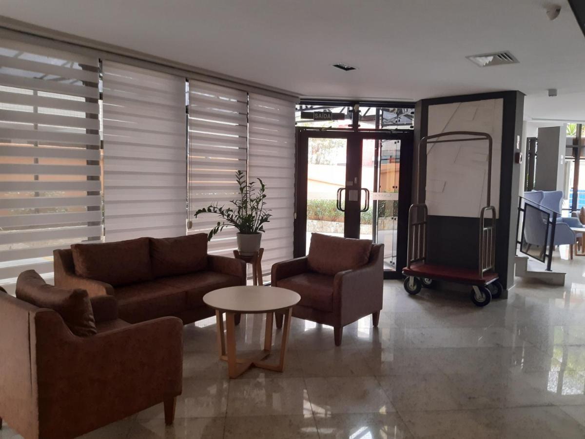 Lindo Flat No Edificio Cosmopolitan, Com Garagem E Piscina Apartment Santos  Exterior photo